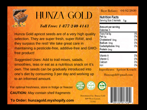 1/2LB / 227G - BITTER APRICOT KERNELS